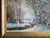 Early 20th Century Early 20th Century American Impressionist Winter Wonderland Landscape Painting by George Young Kauffman For Sale - Image 5 of 18