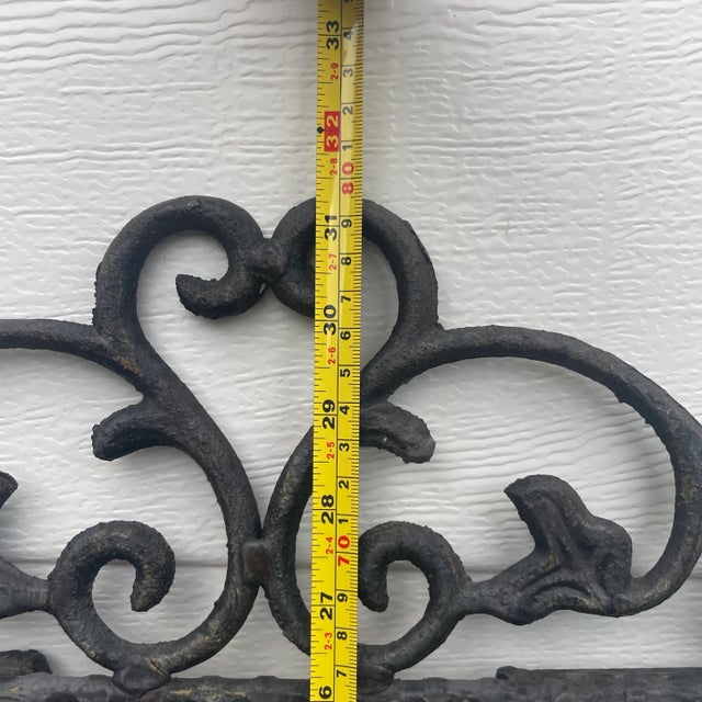 Iron Grapevine Fireplace Screen For Sale - Image 12 of 13