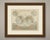 A double hemisphere map of the world, the western and eastern halves set side by side, with the continental outlines and...