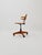 Bauhaus Swivel Office Armchair in Wood from Stollgiroflex 1960s For Sale - Image 11 of 11