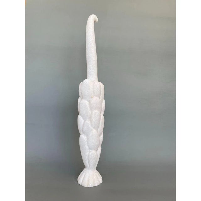 Hand Carved Marble Sculpture by Tom Von Kaenel For Sale - Image 6 of 10