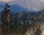 Contemporary Colorado Evening, ca. 2010 by Naum Katsenelson | Watercolor on paper of a mountain landscape at dusk For Sale - Image 3 of 5