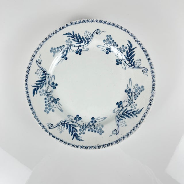 Luculus Pedestal Plate from KG Luneville, Late 19th-Early 20th Century For Sale - Image 12 of 12