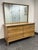 Mid-Century Modern Heywood Wakefield Cadence Dresser + Mirror, Vintage For Sale - Image 3 of 12