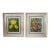 Manabu Saito Limited Edition Iris Botanical Floral Prints Signed Set of 2 Framed For Sale