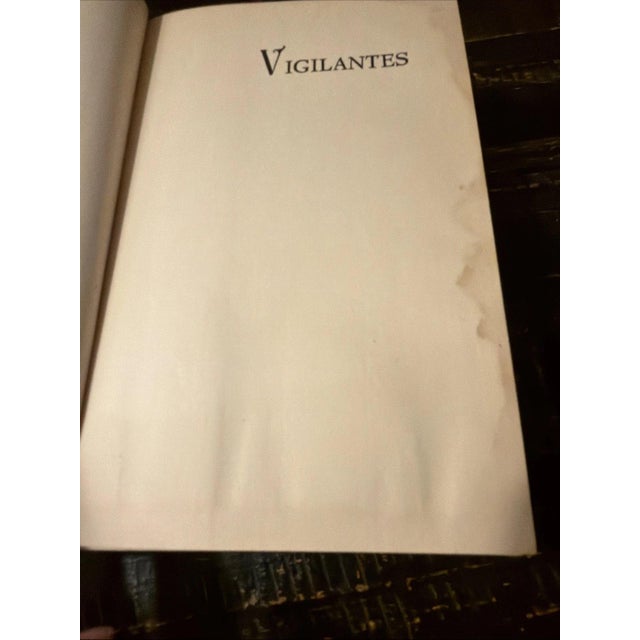 Folk Art Vigilantes, Plummer Gang Montana History Hoffman Birney 1st ED Dust Jacket 1929 For Sale - Image 3 of 8