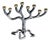 1980s "Tree of Life" Menorah by Sandra Kravitz for Rosenthal For Sale