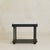 French Black Wood Side Table with White Marble, 1970s - 2 Available For Sale - Image 4 of 10