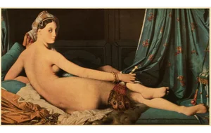 1951 After Ingres "Great Odalisque", First Edition Parisian Full-Color Print