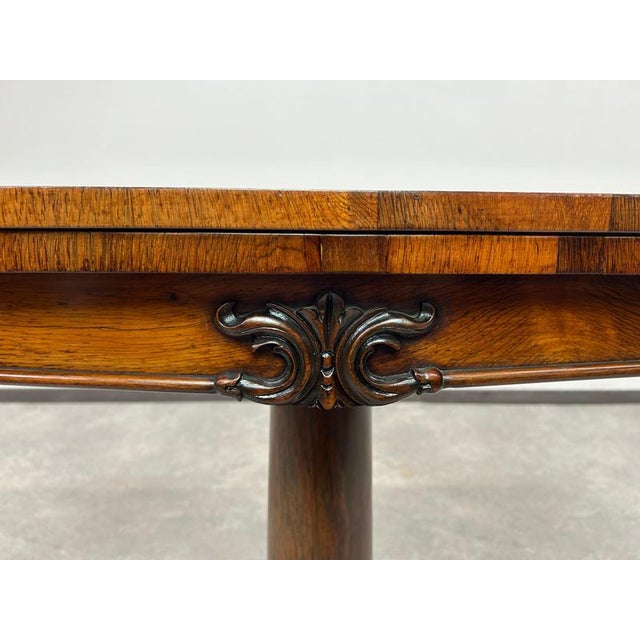 Antique Card Table, 1880 For Sale - Image 11 of 12