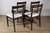 Modernist Chairs in Oak and Bouclé Fabric, 1940s, Set of 4 For Sale - Image 6 of 18