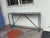 Industrial Blu Dot Strut Console Table For Sale - Image 3 of 12