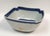 Antique Chinese porcelain export, rectangular bowl, with "R" in crest, possibly for Robertson; No maker marks observed;...