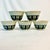 Vintage Chinoiserie Boho Chic Ceramic Pottery Sauce Cups - Set of 5. For Sale - Image 11 of 12