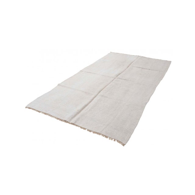 Handwoven vintage hemp kilim rug from Yozgat region of Turkey. Approximately 50-60 years old. In very good condition. Rare...