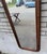 Brown Antique 19th Century American Victorian Walnut Arched Wall Mirror Hallway For Sale - Image 8 of 18