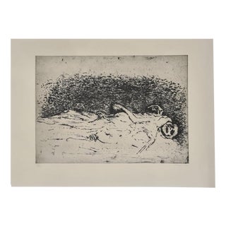 Zoran Antonio Music, We Are Not Last, 20th Century, Engraving For Sale