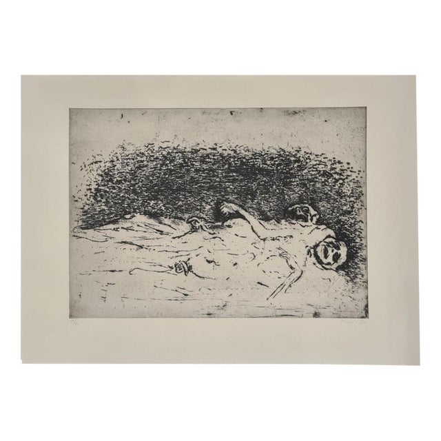 Zoran Antonio Music, We Are Not Last, 20th Century, Engraving For Sale