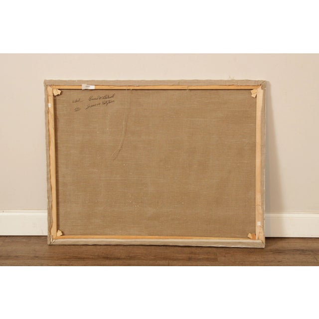 Ann Yost Whitesell 'Scene in Kutztown' Original Oil Painting For Sale - Image 12 of 12