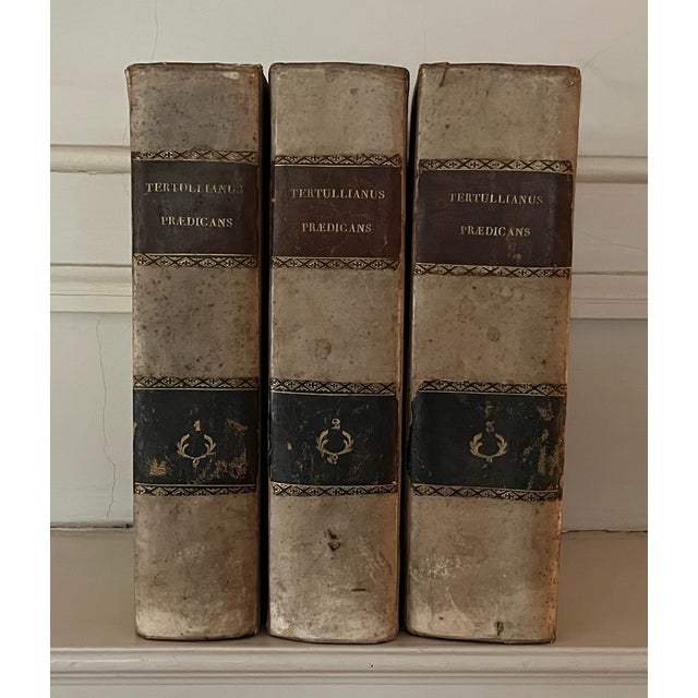 Fine Leather Bindings - The Raccolata - Books in Vellum Published Naples, Italy Circa 1841 - 3 Volumes For Sale - Image 18 of 18