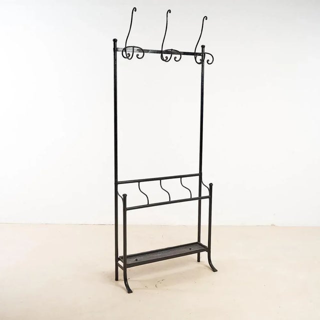 Iron Coat Rack, Early 1900s For Sale - Image 5 of 5