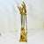 1970s Vintage Hollywood Regency Boho Chic Brass Horn Fireplace Tools - Set of 5, After Maitland-Smith For Sale - Image 11 of 16