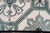 Art Deco Tiles Set of 8 Large Portuguese Sage Green & White Floral Geometric Design c.1920s For Sale - Image 4 of 16