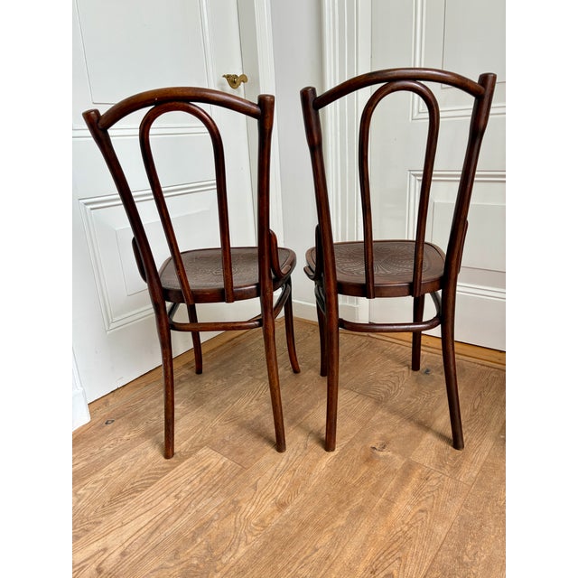 No 56. Chairs by Michael Thonet for Gebrüder Thonet, 1920s, Set of 6 For Sale - Image 11 of 14