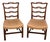 Pair Early 19th C. Mahogany Ribbon Back Chairs For Sale