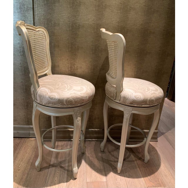 Vintage French Bar Stools a Pair Chairish