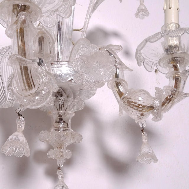20th Century Murano Blown Glass Wall Lamps, Set of 2 For Sale - Image 6 of 18
