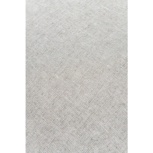 Swedish Rosewood, Pine & Linen Stool, 1950s For Sale - Image 4 of 7