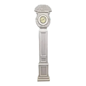 Gustavian French Style St. Nick Tall Case Grandfather Clock by Chapman