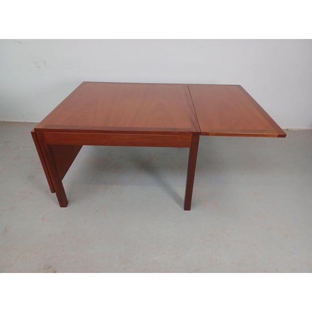 1960s Fully Restored Expandable Teak Coffee Table by Borge Mogensen, 1960s For Sale - Image 5 of 16