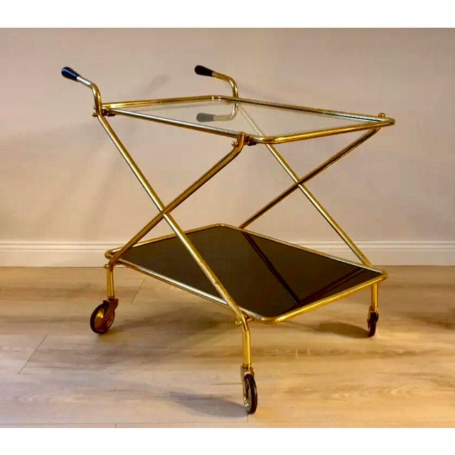 Art Deco Serving Trolley, 1960s For Sale - Image 11 of 11