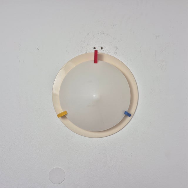 Postmodern Stoja Flush Mount by Ettore Sottsass for Ikea, 1990s For Sale - Image 6 of 6