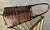 Wood Stylish Mid 20th-Century Arched Tri-Handled Ikebana-Inspired Hanakago (花籠) Basket For Sale - Image 7 of 15