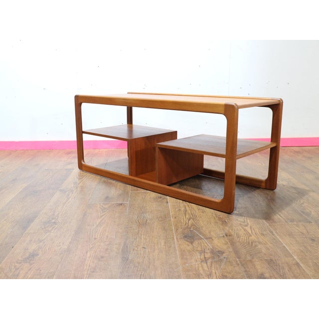 Mid Century Modern VIntage Teak Coffee Table by McIntosh Danish Style For Sale - Image 11 of 12