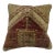 Antique Rustic Turkish Anatolian Rug Pillow For Sale