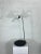 1980s Black and White Postmodern Lamp For Sale - Image 5 of 10