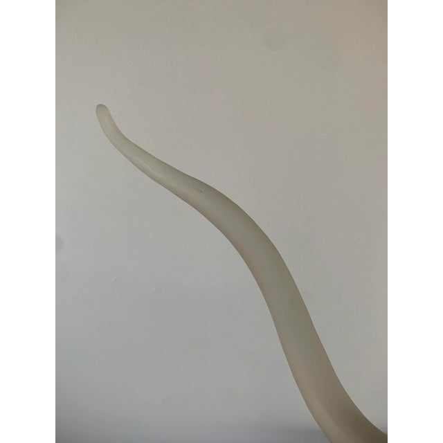 Plastic Mid-Century Lucite Ram’s Head Sculpture For Sale - Image 7 of 13