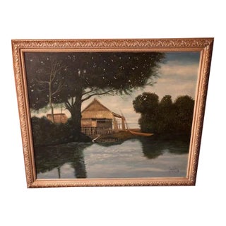 1970s Eddie Sarmiento, Framed For Sale