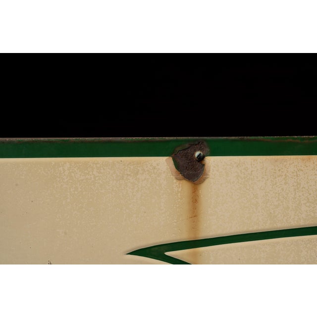 Metal Vintage SpringHill Mobil Court SSP Roadside Sign For Sale - Image 7 of 11