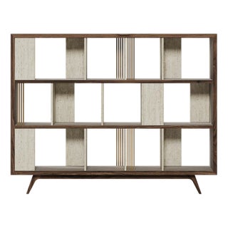 Wordsworth Bookcase from Wood Tailors Club For Sale
