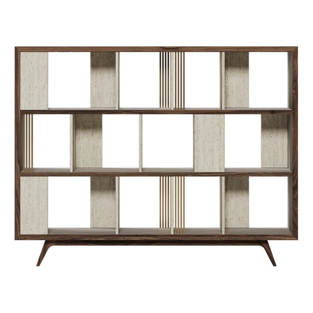Wordsworth Bookcase from Wood Tailors Club For Sale