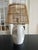 Vintage Openwork Ceramic Table Lamp, 1970s For Sale - Image 4 of 10