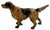 Large Vintage 1930s Hubley Manufacturing Co. Cast Iron Setter Hunting Dog Doorstop For Sale - Image 9 of 18