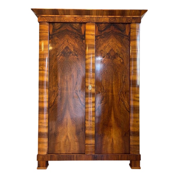 Biedermeier Cupboard or Wardrobe For Sale