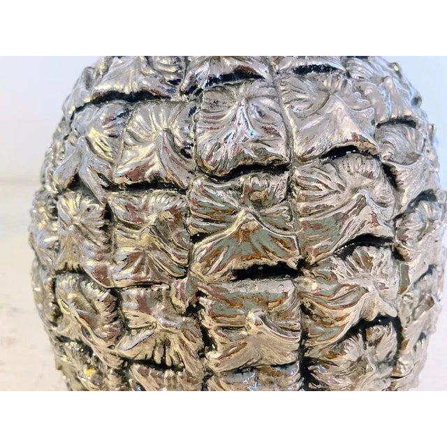 1970s Hollywood Regency Ananas-Shaped Ice Bucket, 1975 For Sale - Image 5 of 8
