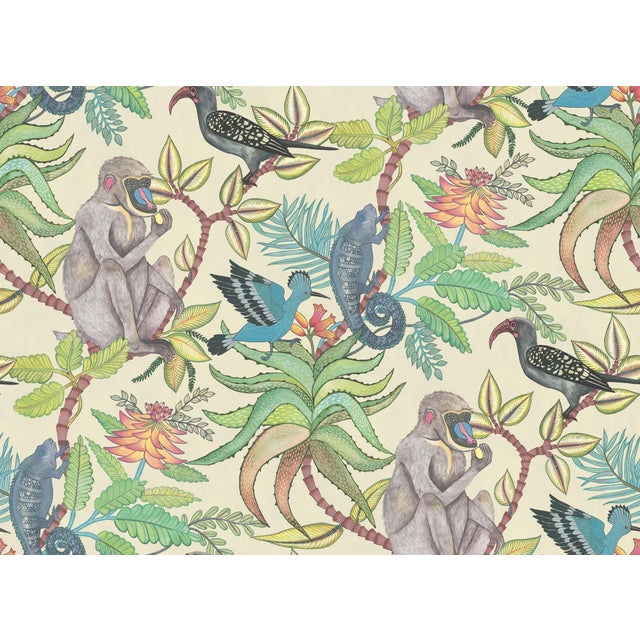 Cole & Son Savuti Classic Wallpaper - 11 Yards | Chairish